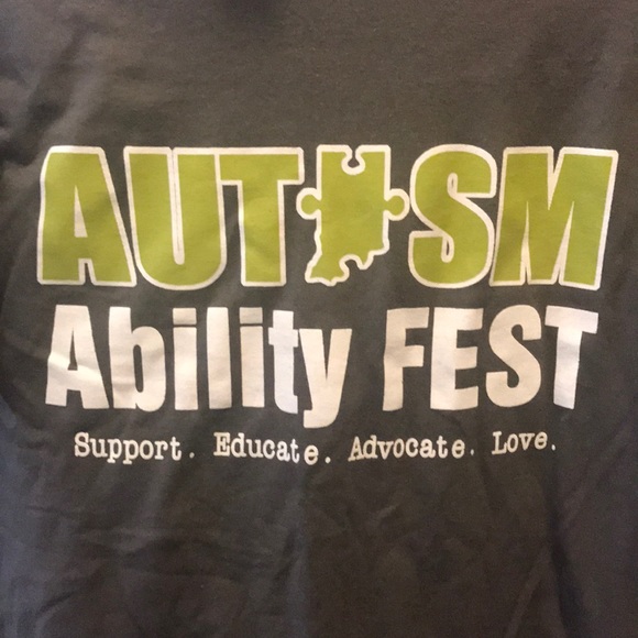 M Autism Indiana ability fest T-shirt nwot - Picture 1 of 5